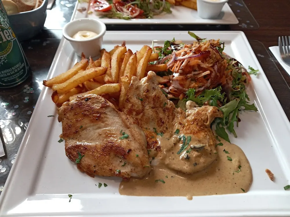 Entrecôte de Veau Et Sa Sauce Forestière